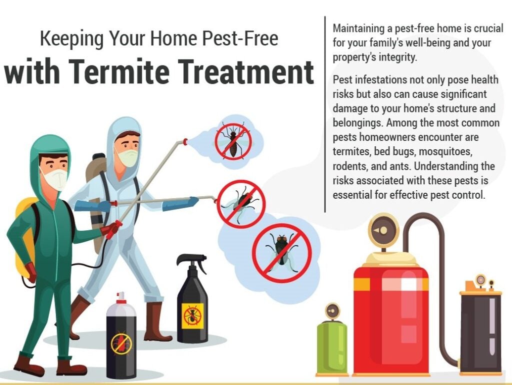 keeping your home pest free with termite treatment